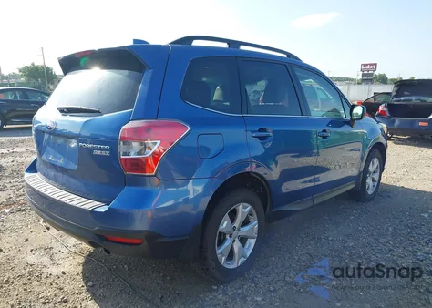 2016 Subaru Forester 2.5I Limited из США, поврежденный, VIN JF2SJAHC0GH543646
